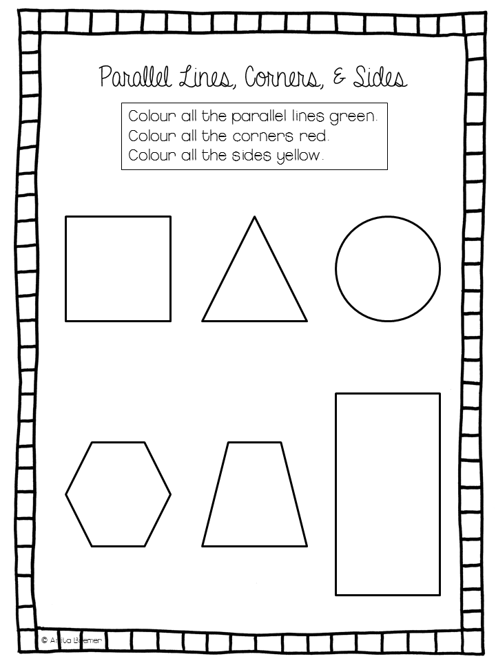 12 Best Images of Names Of Shapes Worksheet With Sides - Polygons