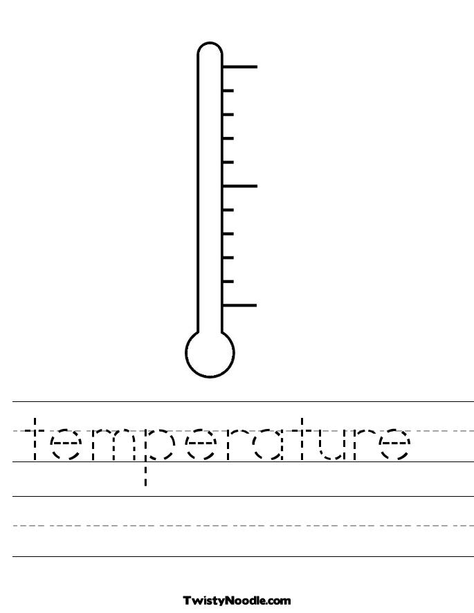 13 Best Images of First Grade Temperature Worksheets ...