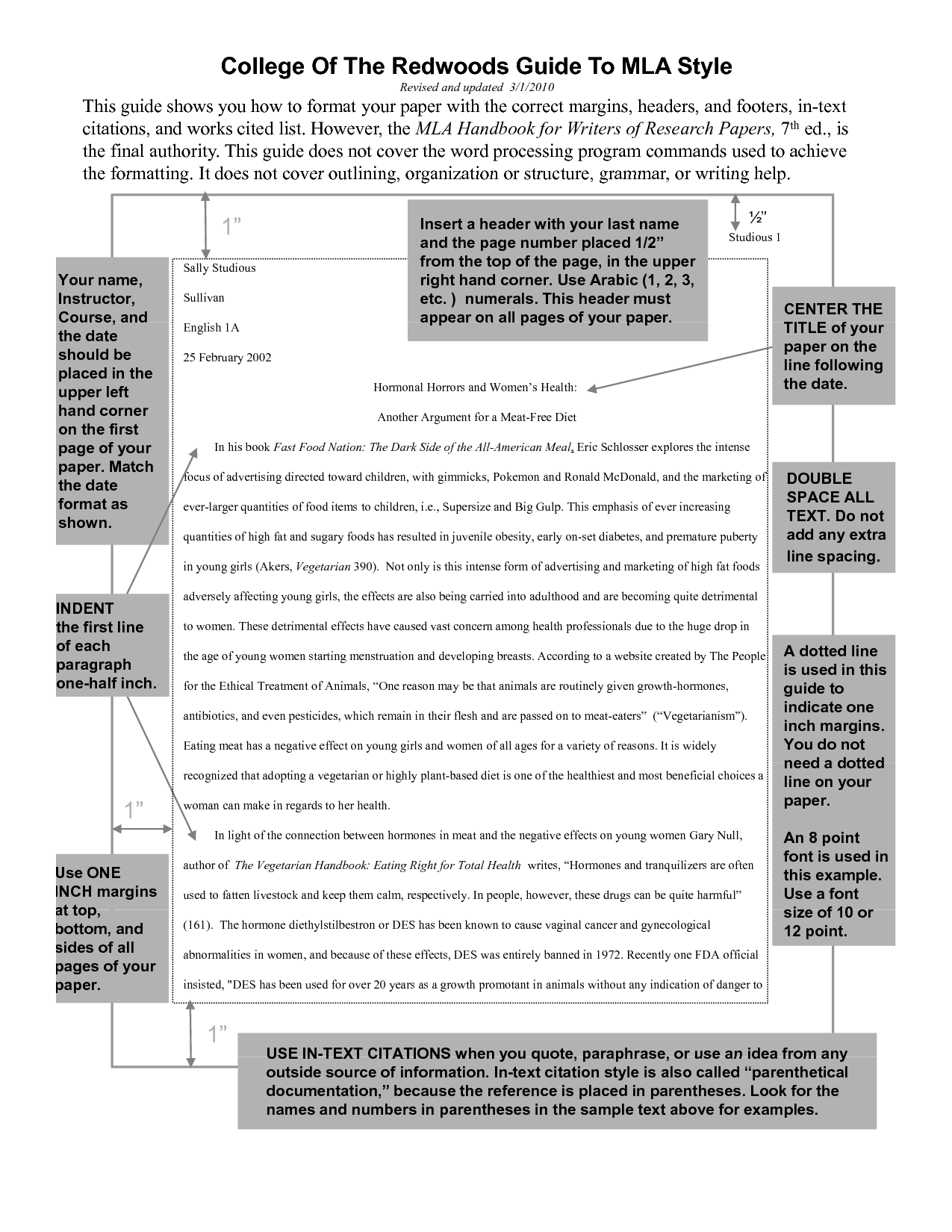 16 Best Images of MLA Bibliography Worksheet - Cause Effect Worksheets
