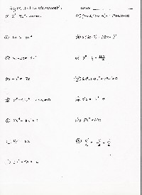 Algebra 2 Factoring Polynomials Worksheet 1