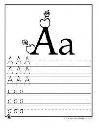 Learning to Write Letters Worksheets Printable