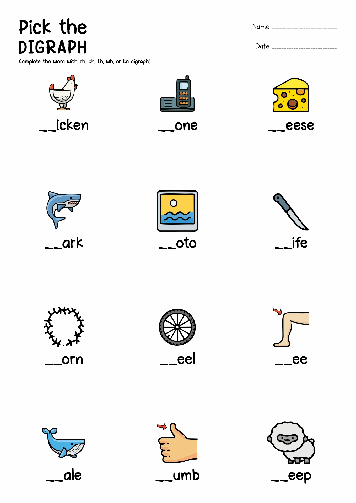 14 Best Images Of Blending Words Worksheets For Kindergarten Initial