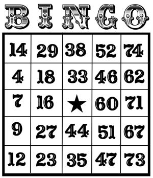  Printable Bingo Cards