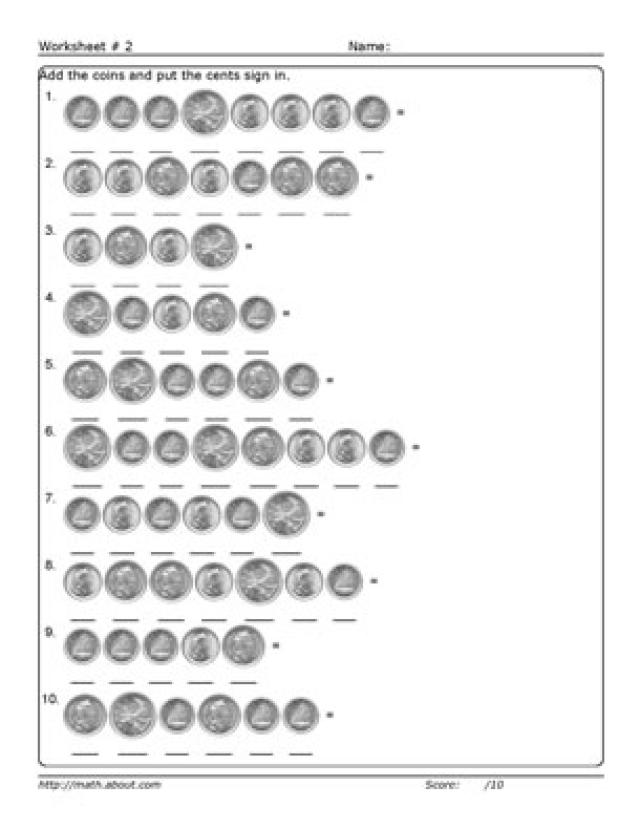 12 Best Images of Counting Money Worksheets 4th Grade - Counting Money