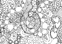 Difficult Abstract Coloring Pages