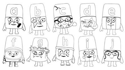 12 Best Images of ABC Coloring Worksheets  Printable Alphabet Letter L