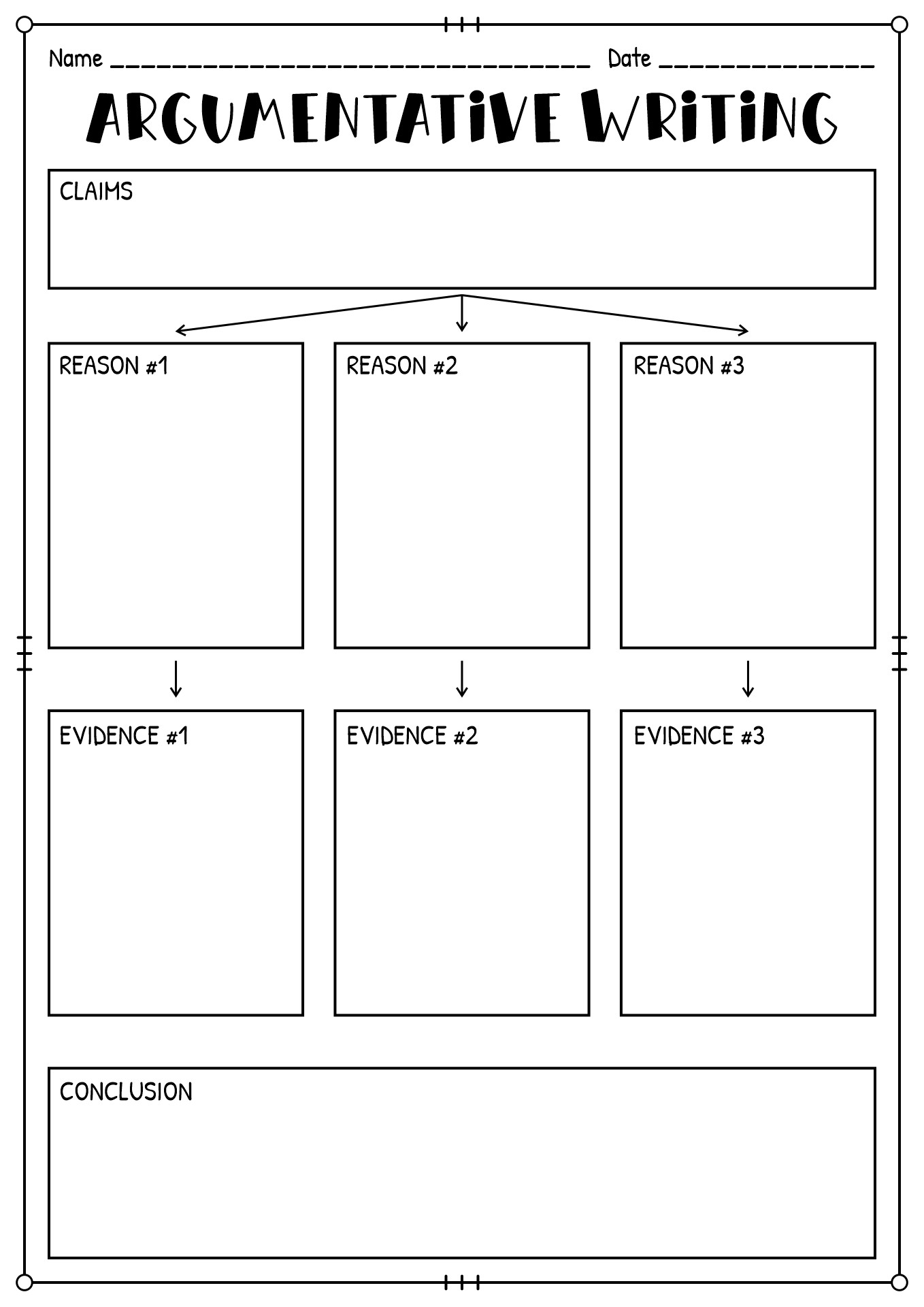 11 Best Images Of Argument Writing Worksheets Argumentative Essay 