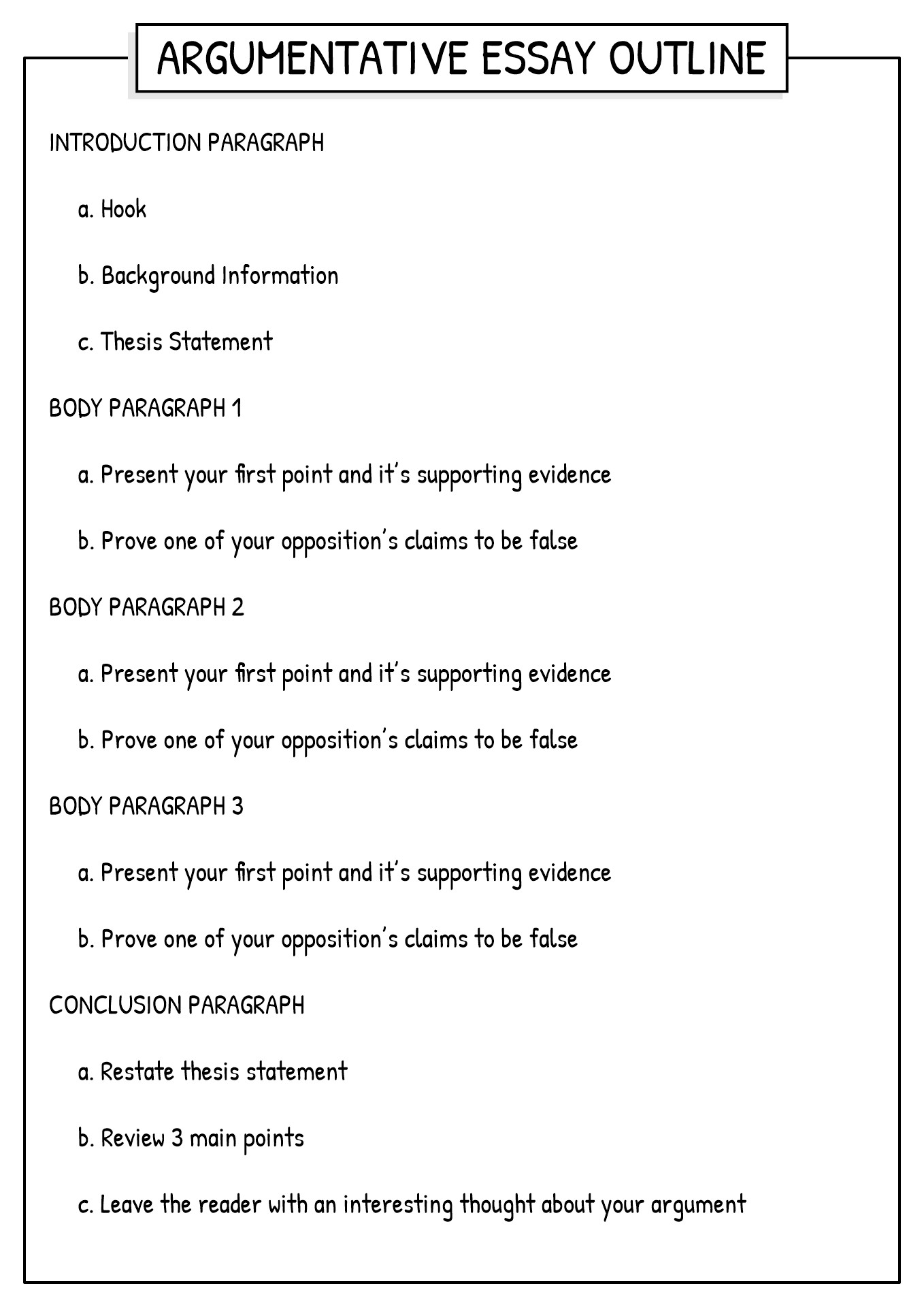 11 Best Images Of Argument Writing Worksheets Argumentative Essay 