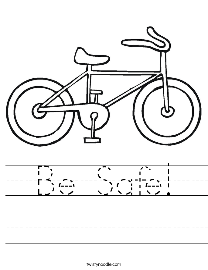 Bike Coloring Pages