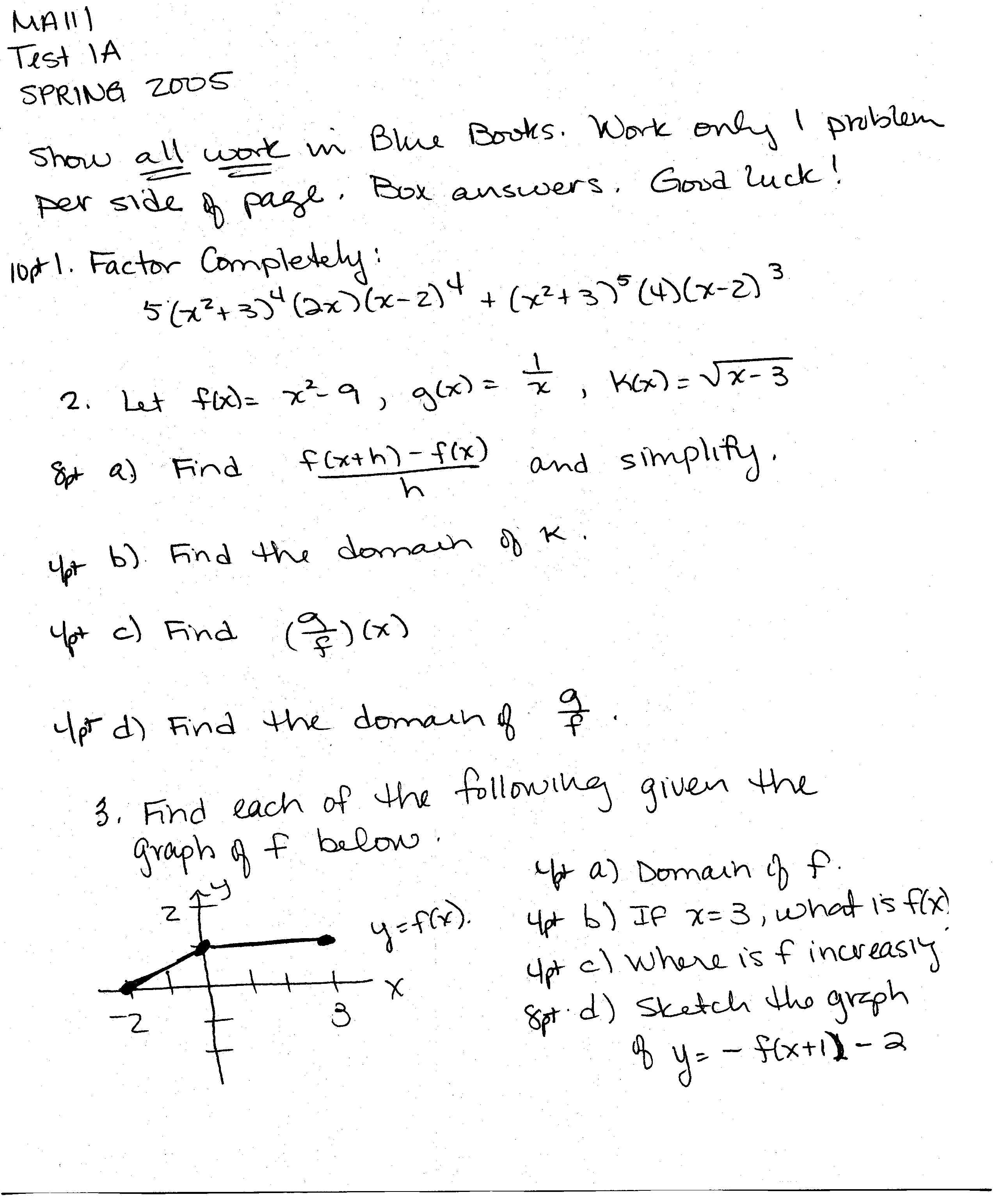 Calculus 2 Final Exam Cheat Sheet