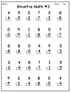 First Grade Math Worksheets Doubles