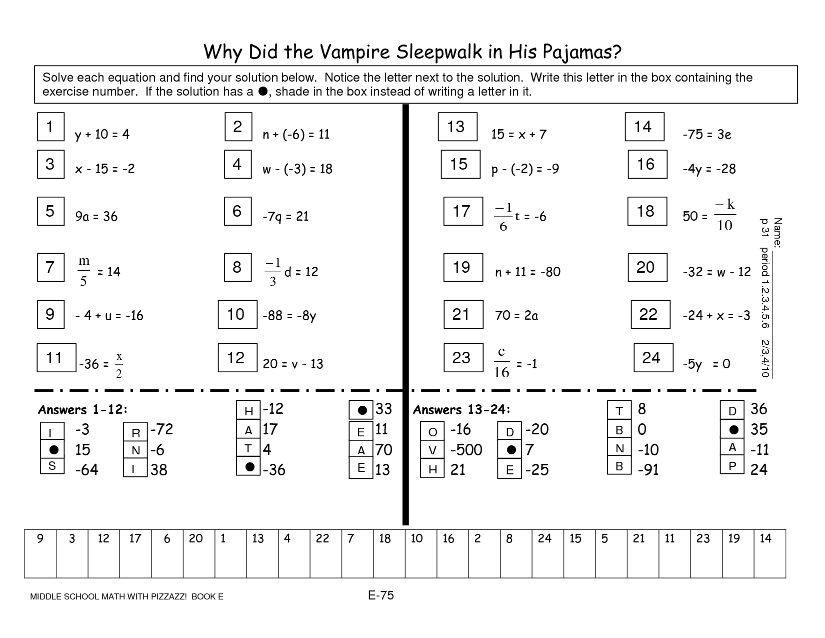 13 Best Images of Did You Hear About Math Worksheet Answer Key - Did