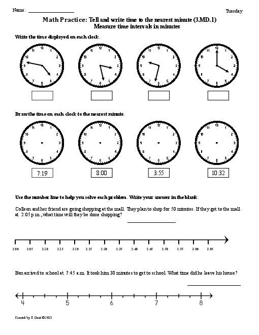 17 Best Images of 1st Grade Clock Worksheets  Telling Time Worksheets 1st Grade, 1st Grade 