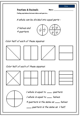 14 Best Images of Teaching Equivalent Fractions Worksheets - Adding