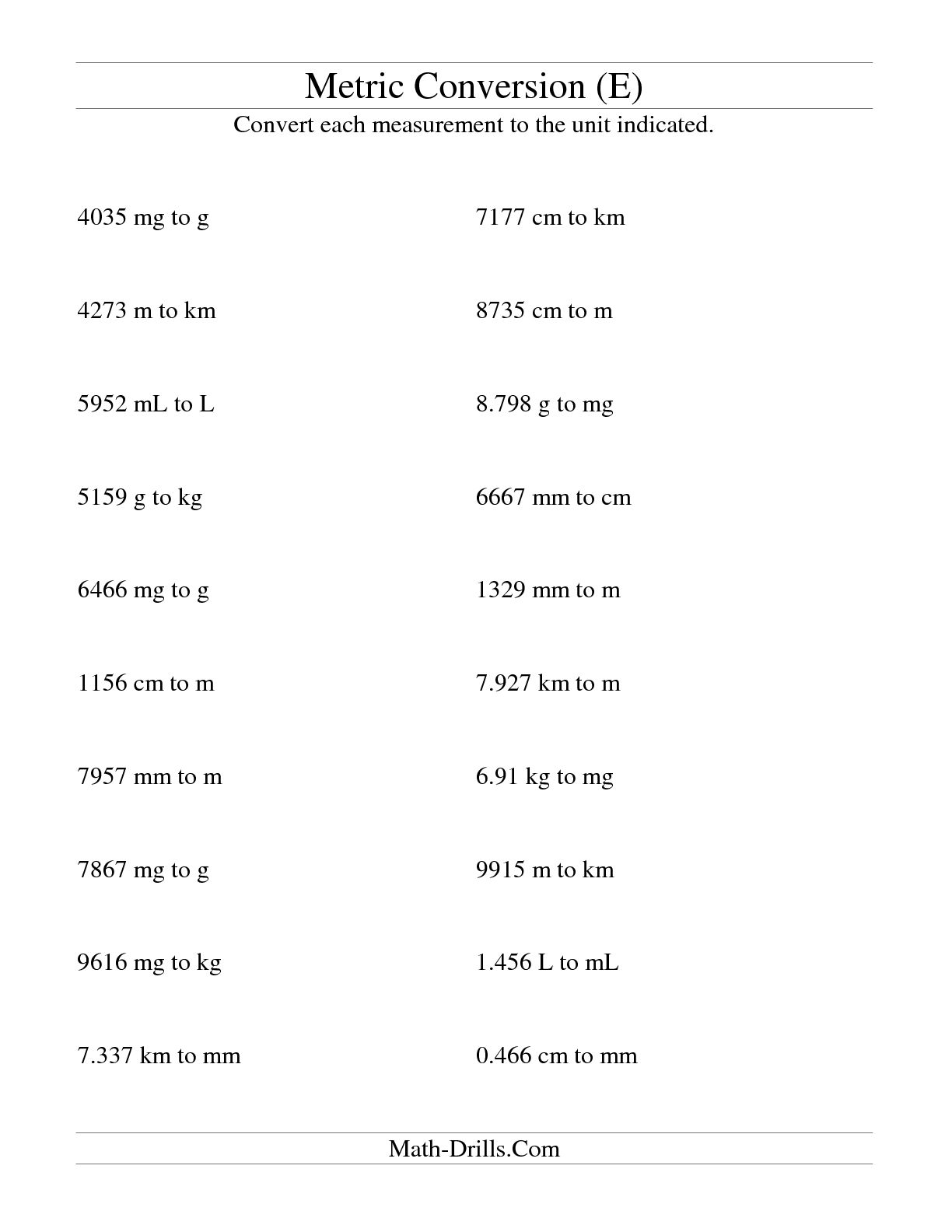 metric-math-worksheet-answers