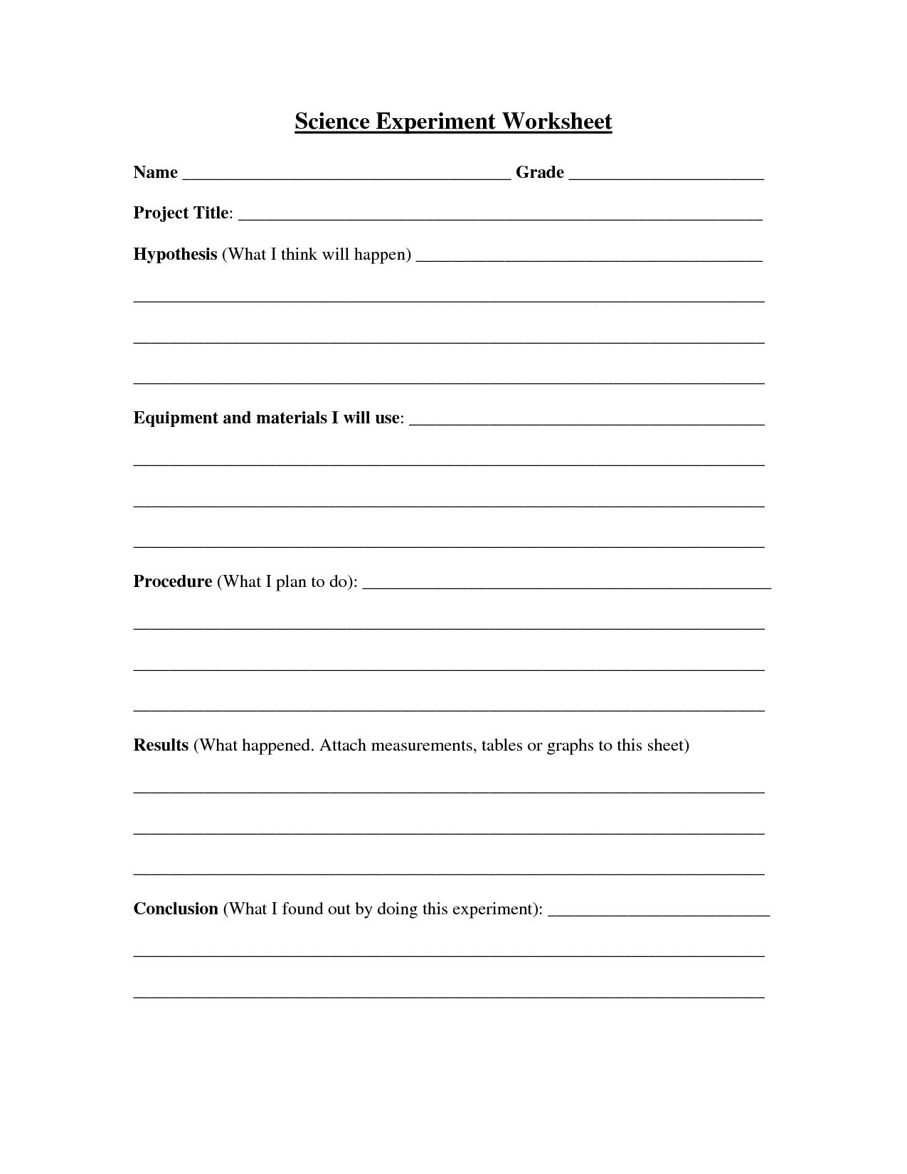 18 Best Images of Best Science Worksheets - Free Printable Science