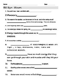19 Best Images of Bill Nye Storms Worksheet Answers - Bill Nye Storms