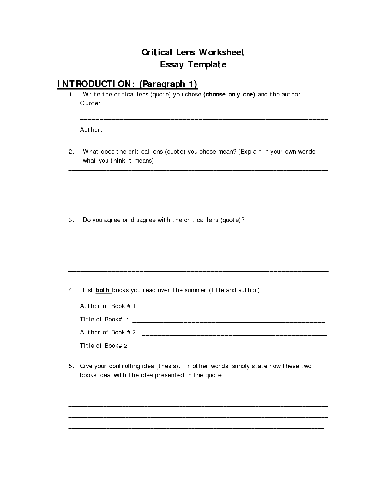 critical lens essay help