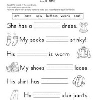 Fill in Blank Worksheets