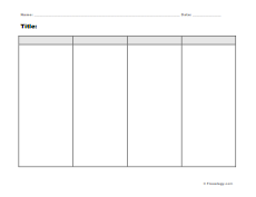 FCCLA Planning Process Worksheet