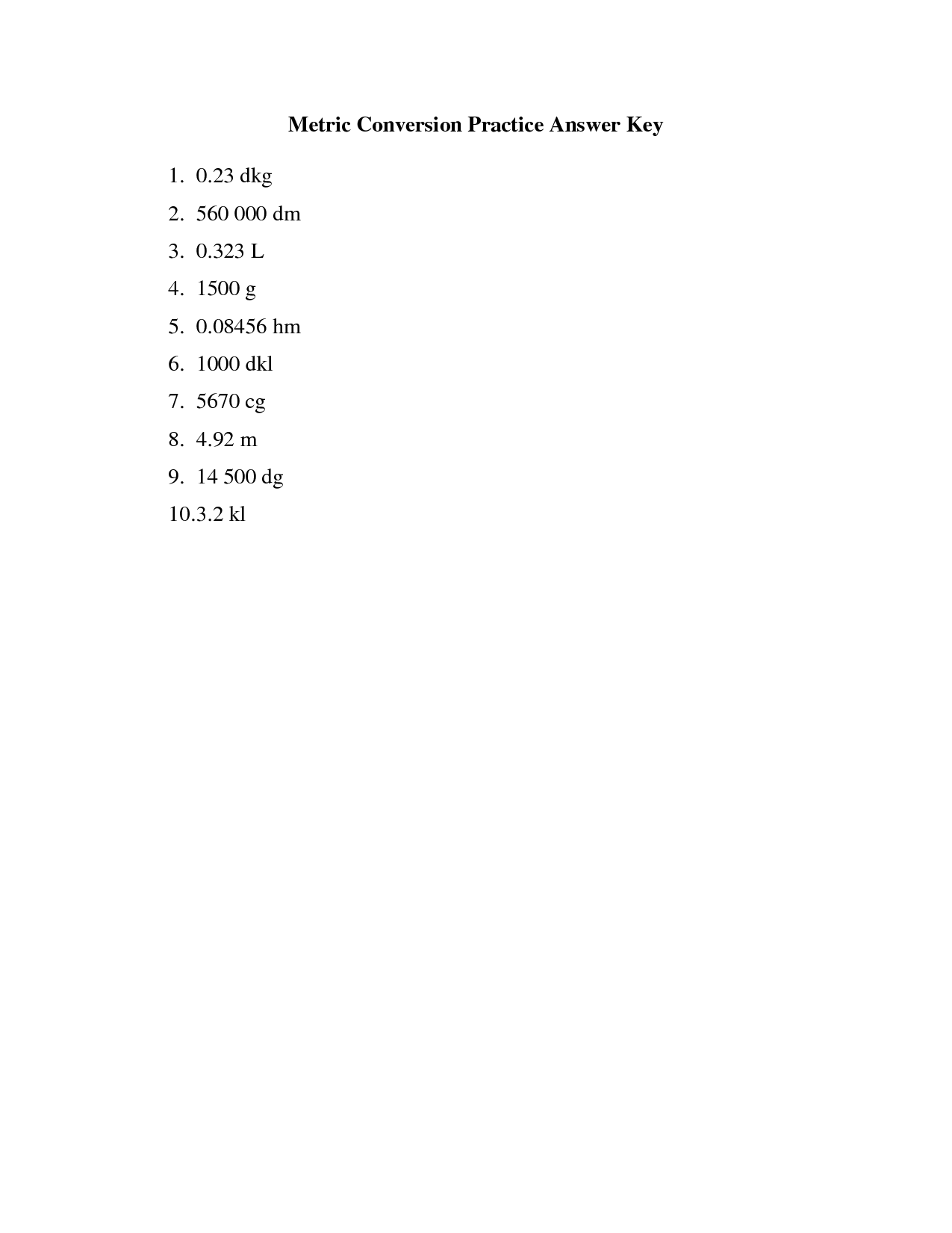 14 Best Images of Metric System Conversion Worksheet  Metric Unit Conversion Worksheet, Metric 