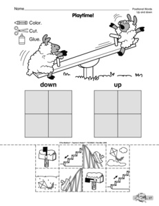 14 Best Images of Up Down And Kindergarten Worksheets - Up and Down