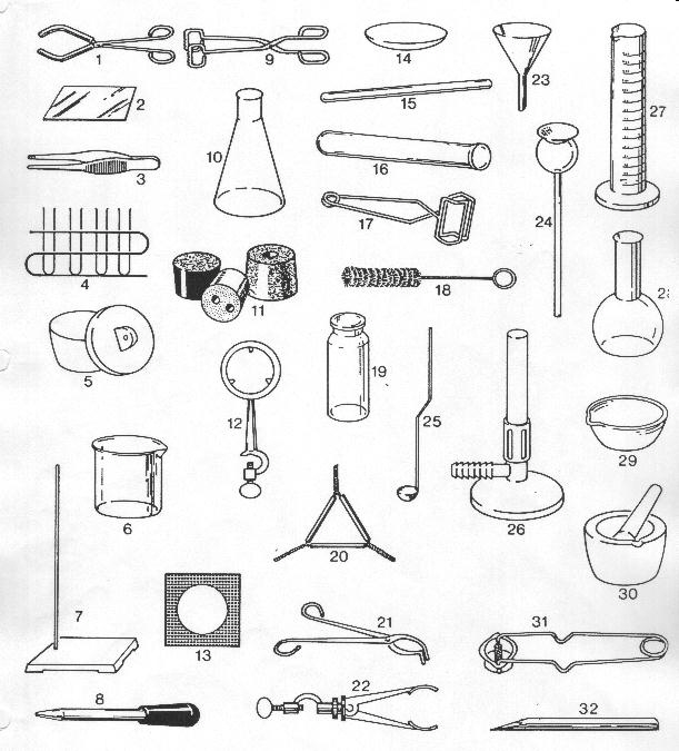 11 Best Images of Lab Equipment Worksheet Answers - Science Lab