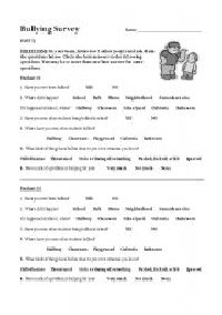 Printable Anti-Bullying Worksheets