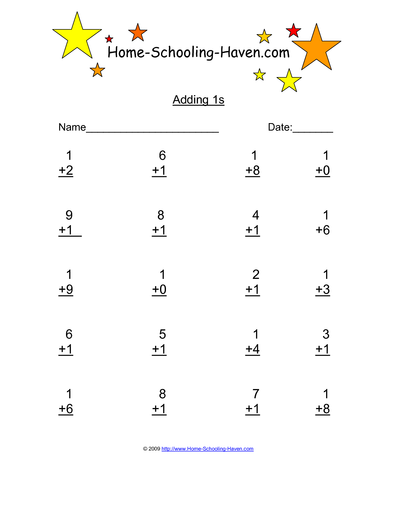 16 Best Images of Adding 0 1 2 Worksheets Kindergarten Addition