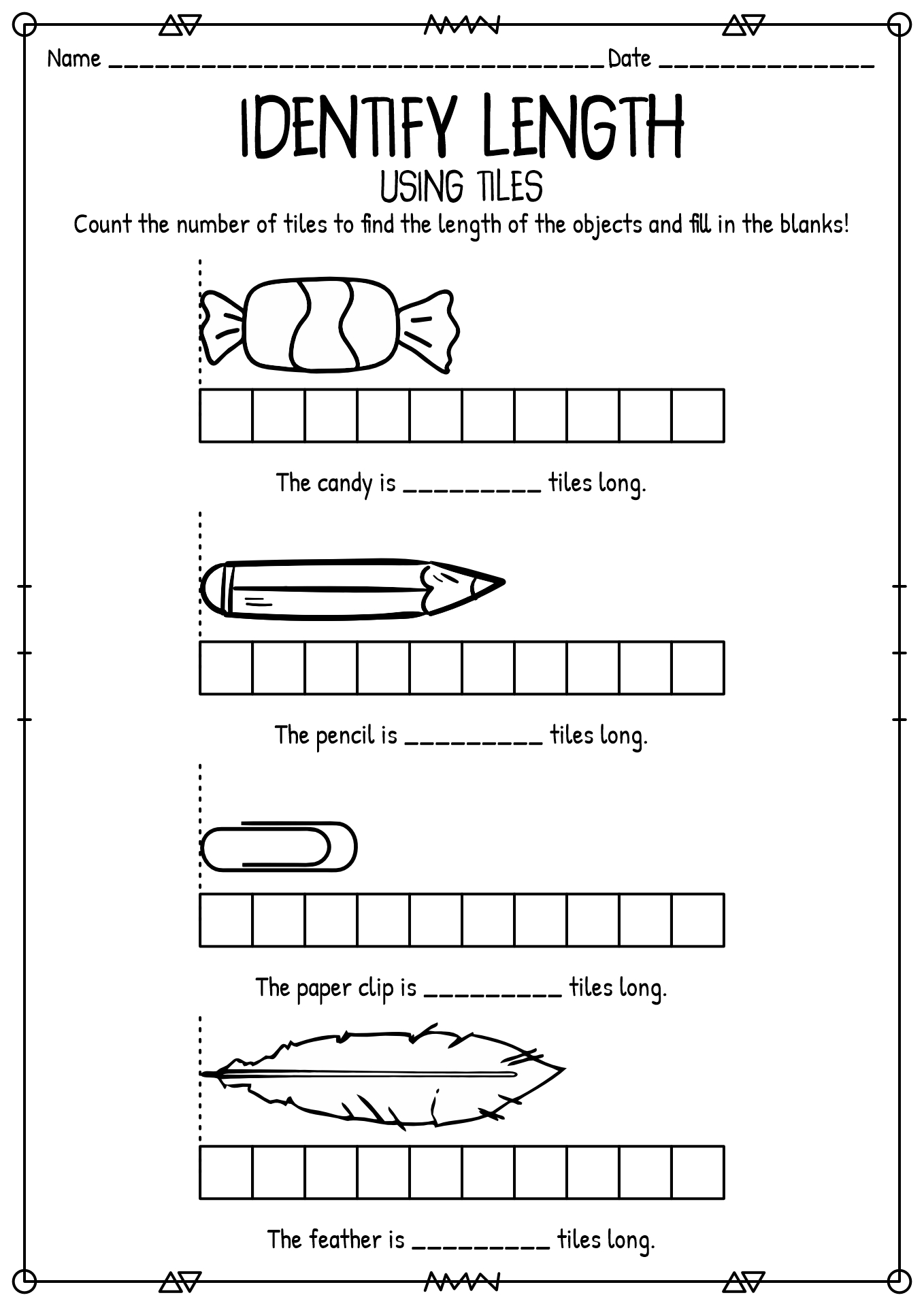 Free Measurement Worksheets For 2nd Grade