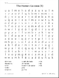 Spanish Word Searches