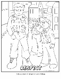 Cub Scout Respect Coloring Pages