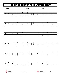 Treble and Bass Clef Note Name Worksheets
