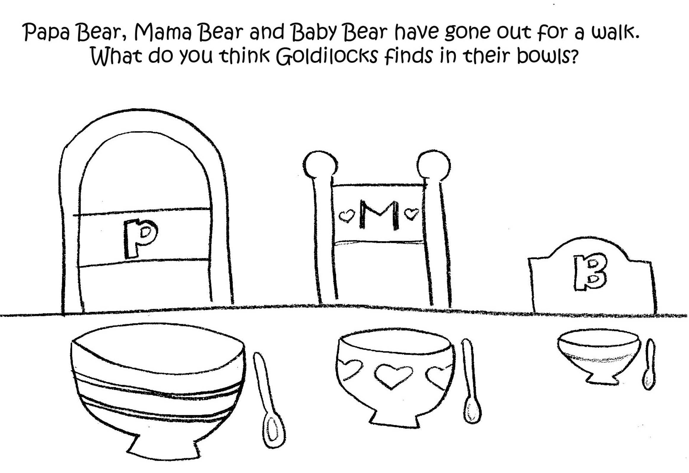 20 Best Images of The Three Bears Sequencing Worksheet Goldilocks and