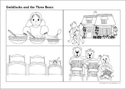 Goldilocks and the Three Bears Sequencing Activity