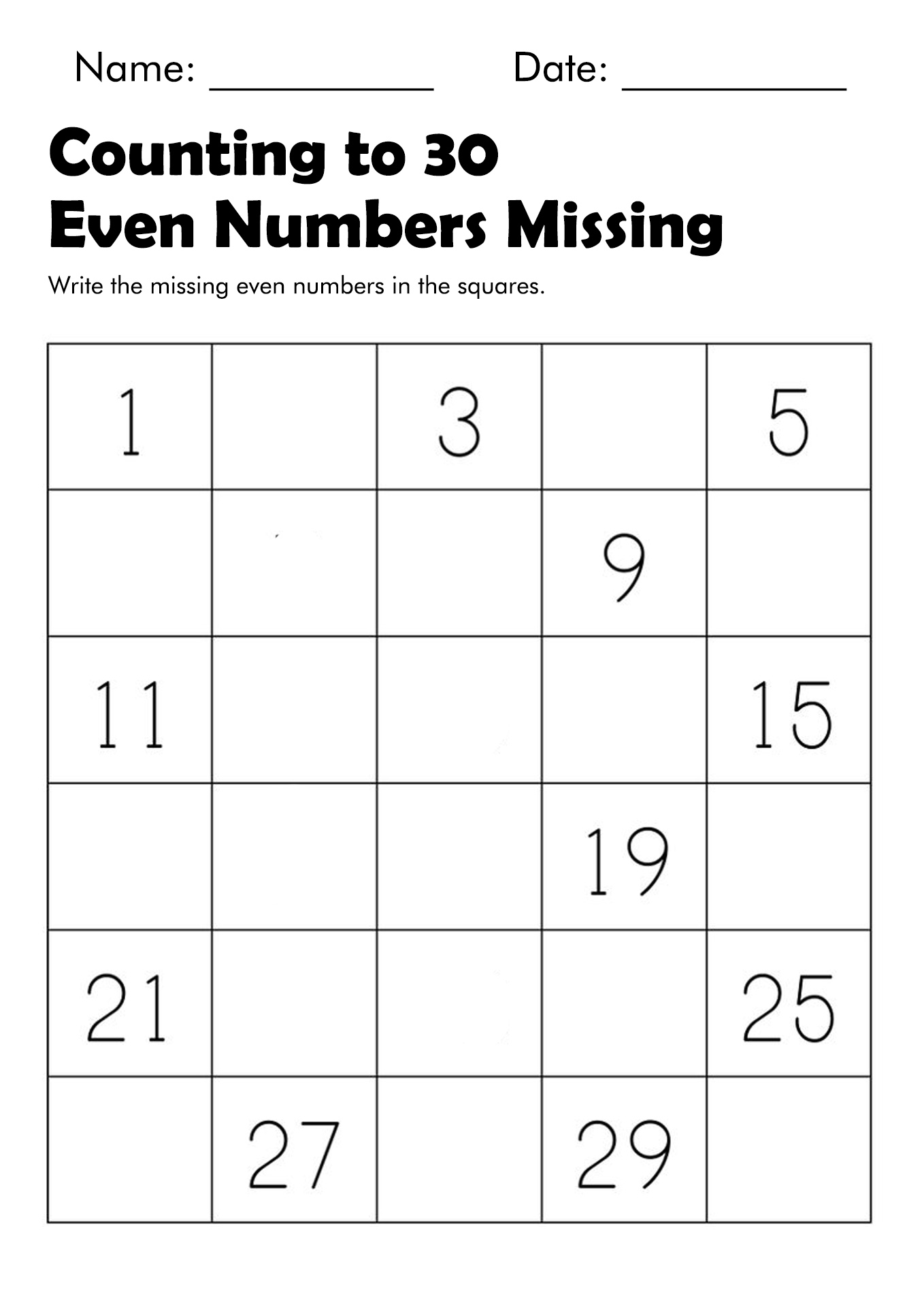 number-chart-1-30-worksheet-learning-to-count-for-children-do-not