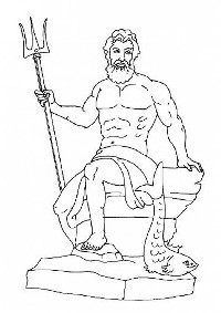 Hades Greek God Coloring Pages