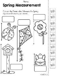 Kindergarten Spring Math Worksheets