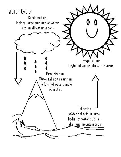 10 Best Images of Water Cycle Worksheet 5th Grade - Water Cycle