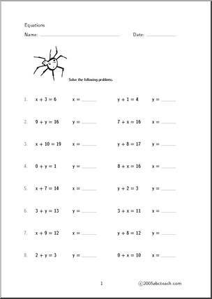 13 Best Images of 6th Grade Algebraic Expressions Worksheets - 6th