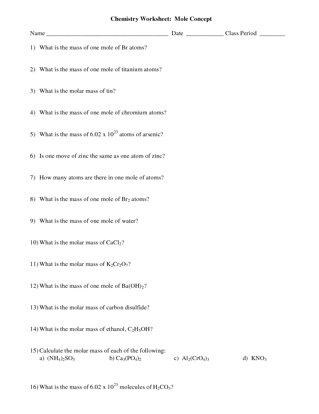 stoichiometry-worksheet-answer-key