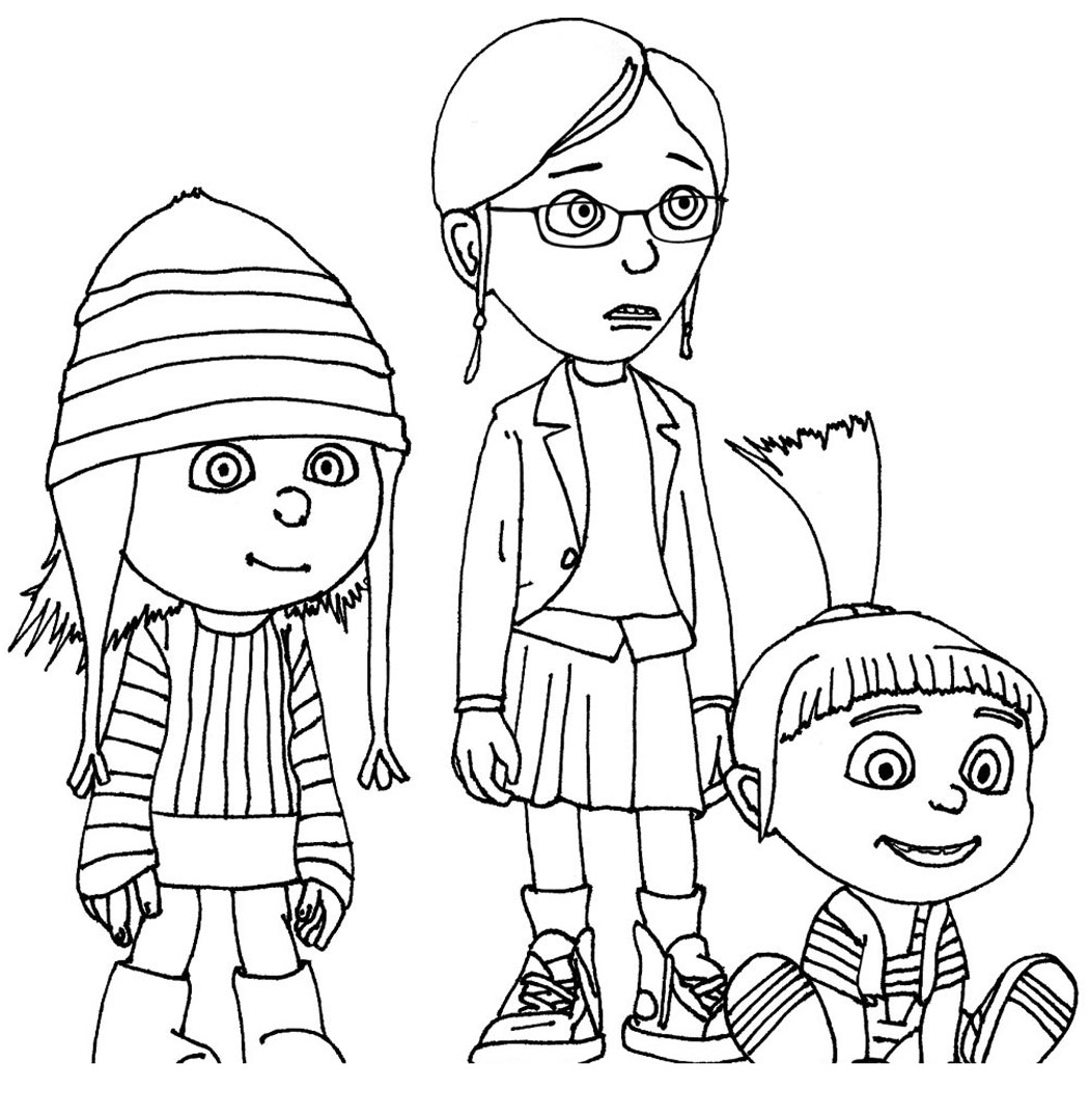 Despicable Me 2 Coloring Pages to Print