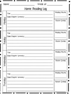 18 Best Images of Independent Reading Log Worksheet - Fiction Reading