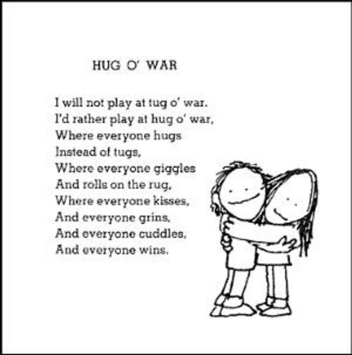 Shel Silverstein Poem Hug O' War