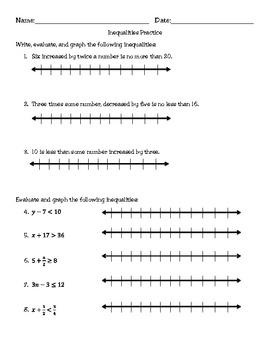 15 Best Images of Solving And Graphing Inequalities Worksheets  Graphing Inequality Worksheets 