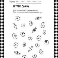 Consonant and Vowel Worksheets Free