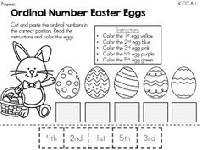 Easter Egg Math Worksheets