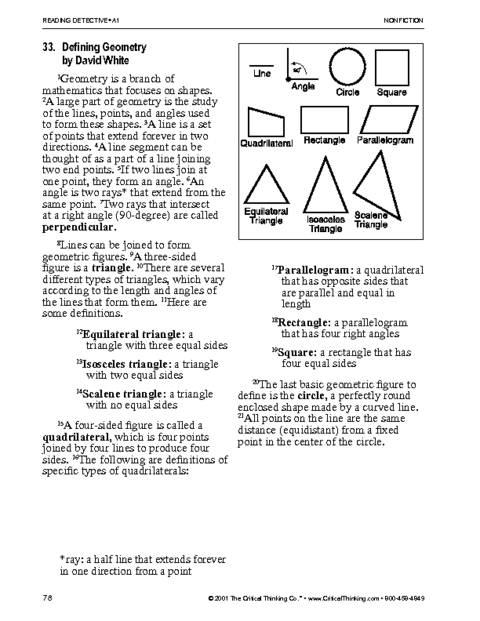 Critical Thinking Skills Worksheet