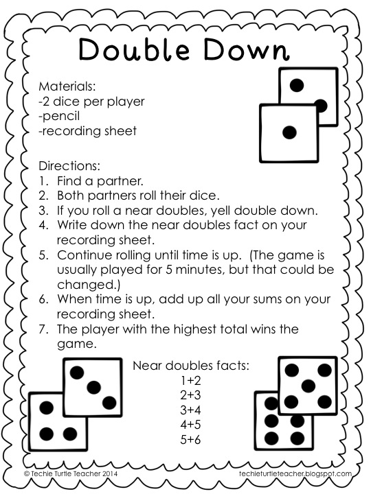 16 Best Images of Near Doubles Addition Worksheets Doubles Plus One