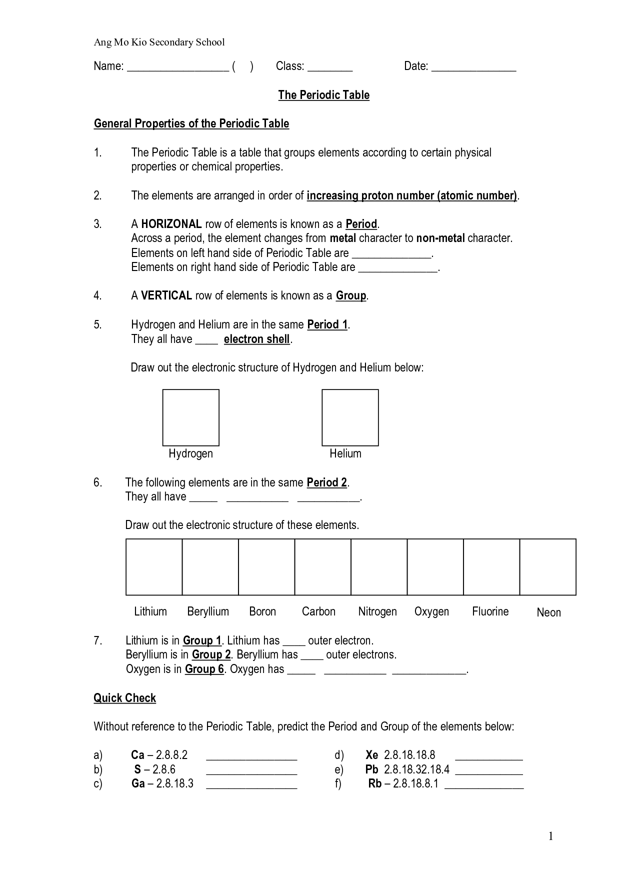 14 Best Images of Bill Nye Periodic Table Worksheet ...